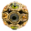 German Filigree Encrusted Bead